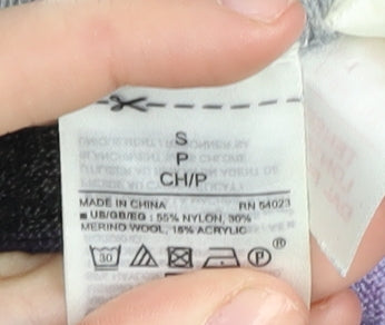 Gap Women's Multicoloured Striped Joggers - Size S