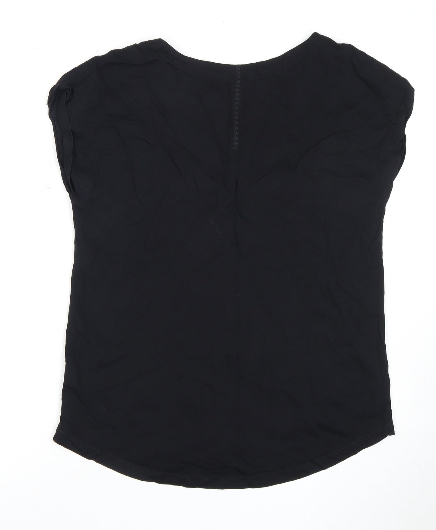 Next Women's Black Star T-Shirt, Size 12, Casual Style