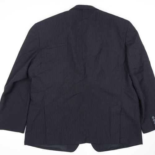 Skopes Menswear Blue Striped Jacket, Size 48S