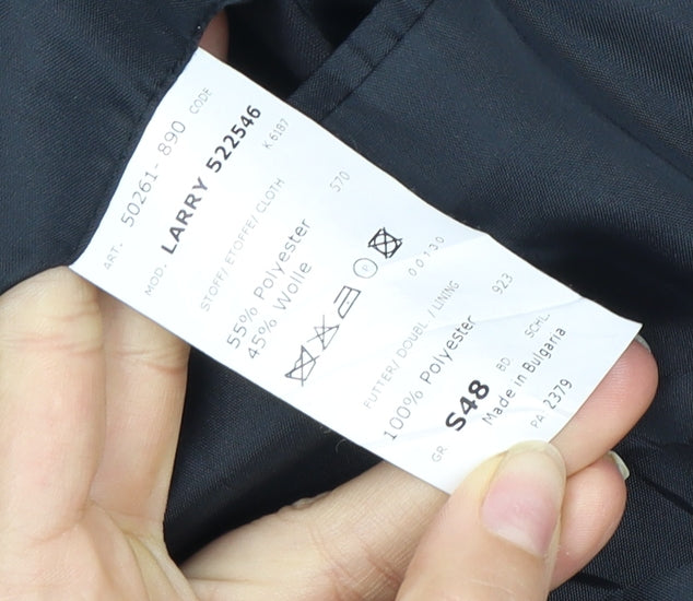 Skopes Menswear Blue Striped Jacket, Size 48S