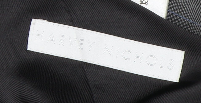 Harvey Nichols Grey Striped Blazer 44 Regular Fit