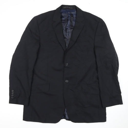 Daniel Hechter Men's Blue Regular Fit Suit Jacket 40R