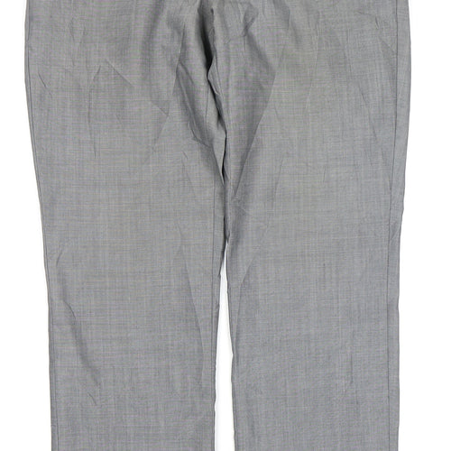 Next Men's Grey Dress Pants 30S