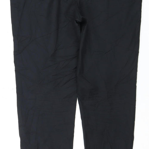 Reda Men's Black Wool Trousers Size 35
