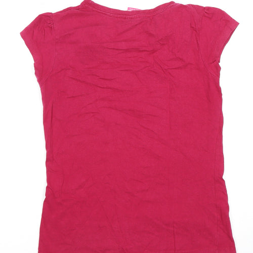 Trespass Women's Red Graphic T-Shirt, M, Short Sleeve, Casual