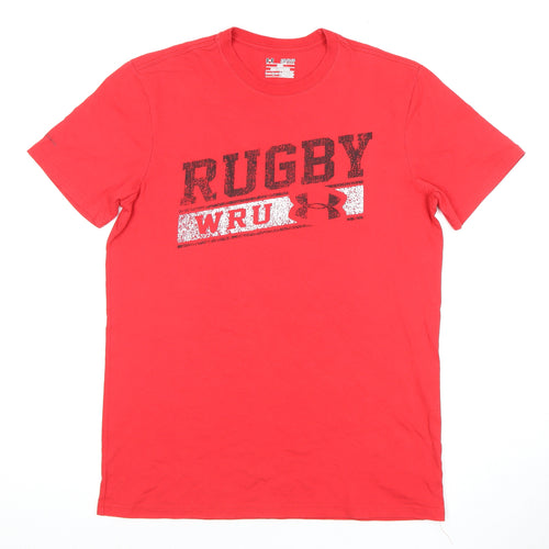 Under Armour Red Men's Sports T-Shirt Size S