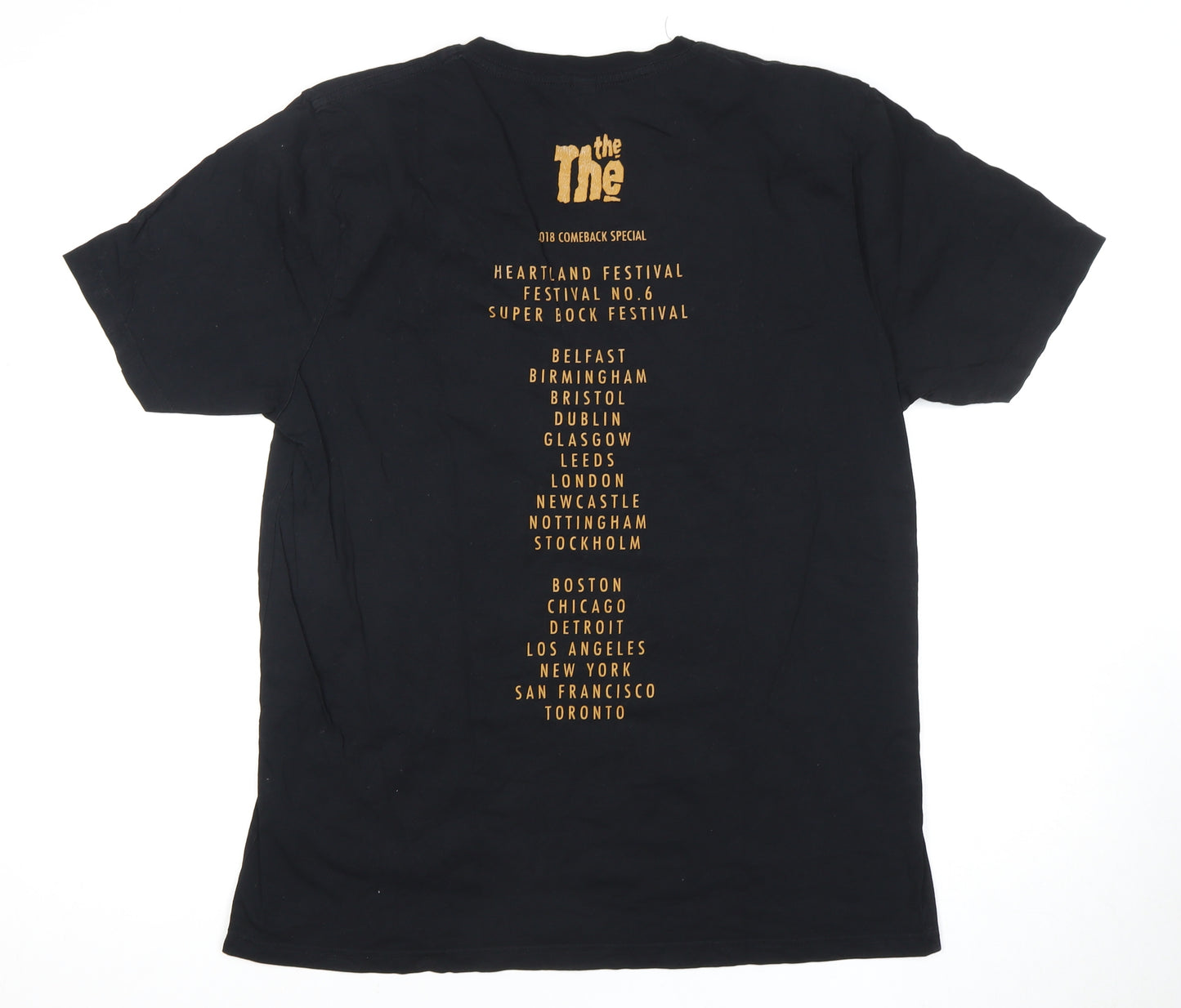 Earth Positive Black XL Music Festival T-Shirt