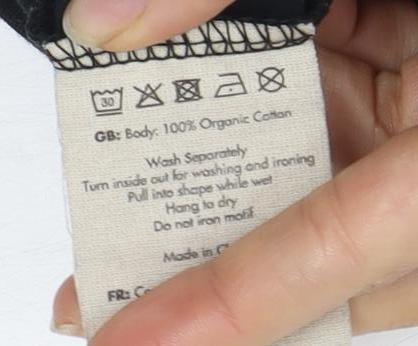 Joanie Women's Black Magic T-Shirt XS, Organic Cotton