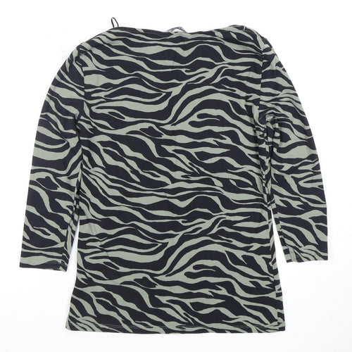 Marks and Spencer Women's Multicoloured Animal Print Top