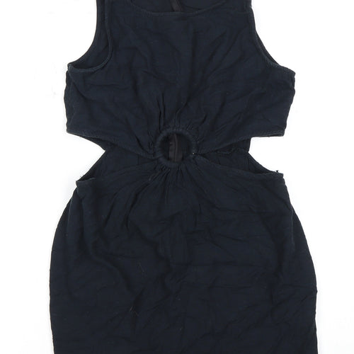 Beyond Words Black Cut Out Dress S Women Party