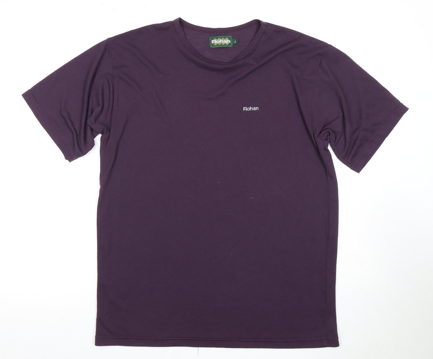 Rohan Men's Purple Crew Neck T-Shirt Large