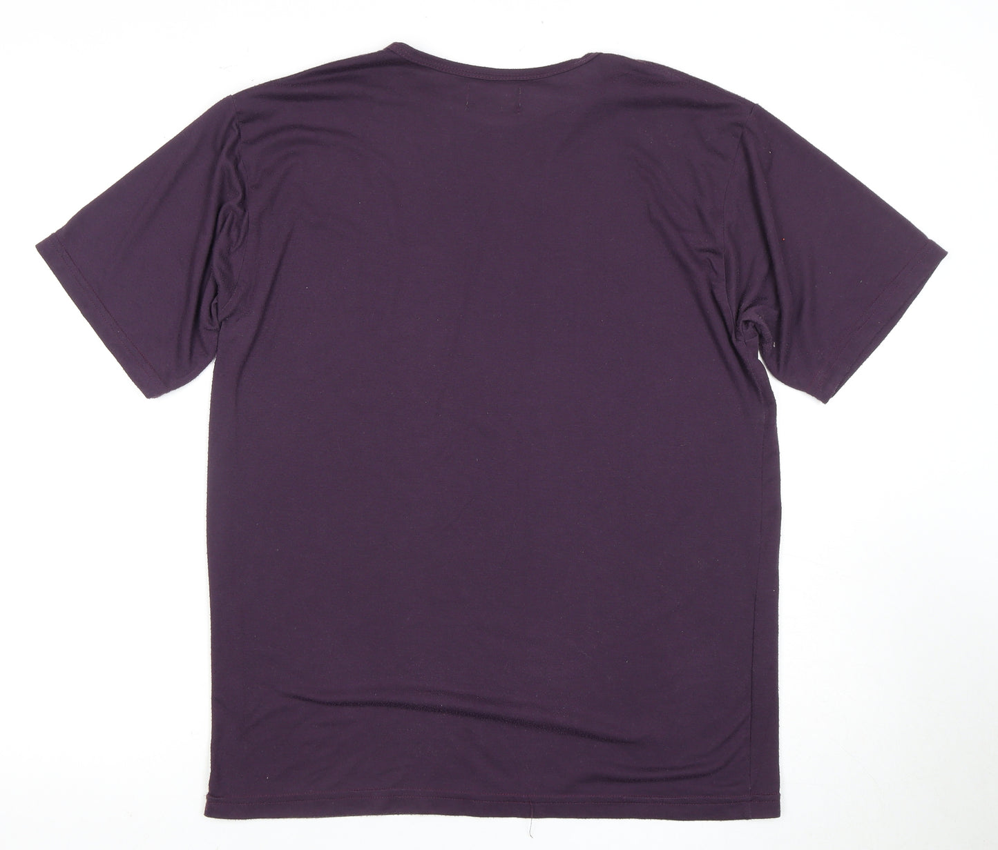 Rohan Men's Purple Crew Neck T-Shirt Large