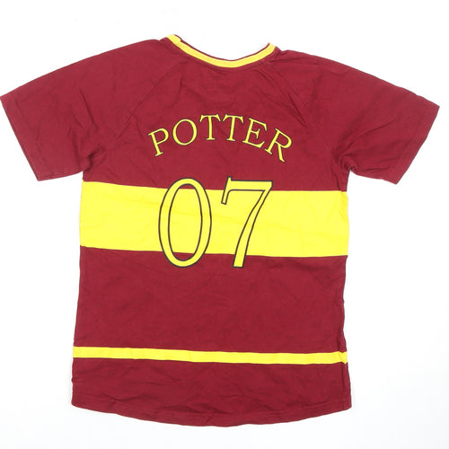 Harry Potter Boys Red Graphic T-Shirt 10-11 Years