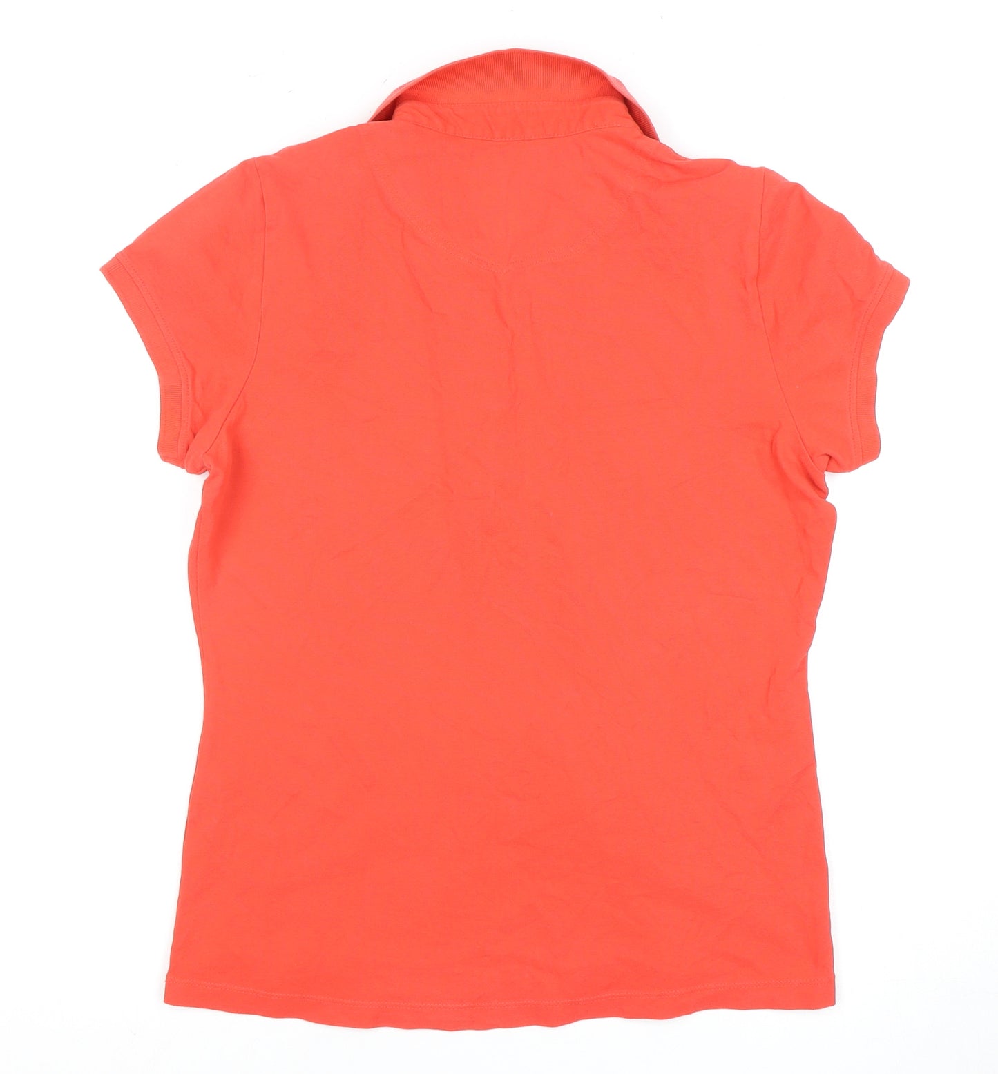 Crew Clothing Co Women's Red Polo Shirt Size 14