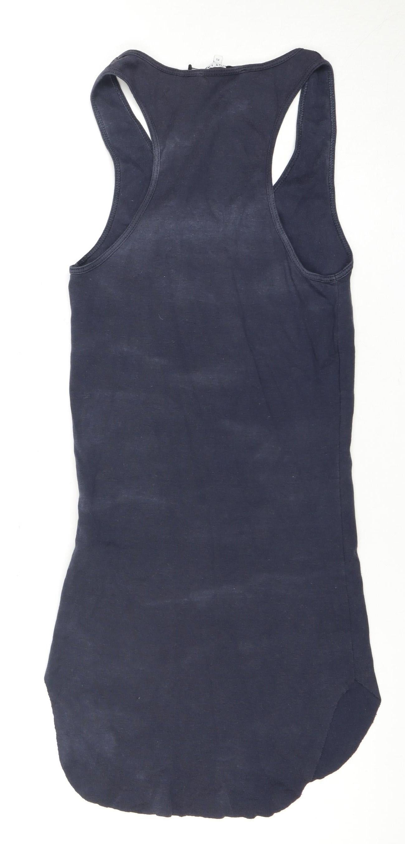 Helmut Lang Women's Black XS Tank Top Jersey