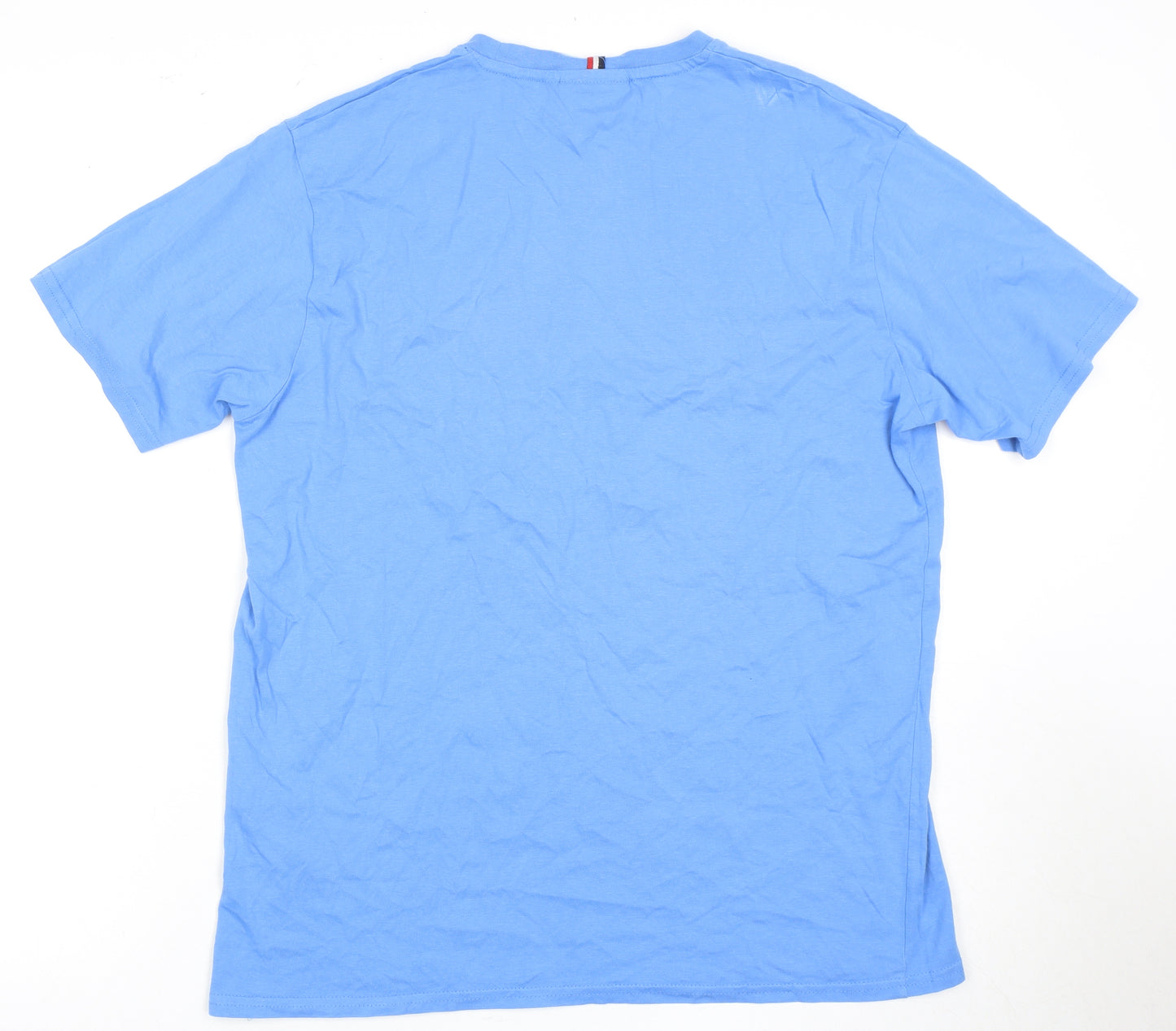 QUEBRAMAR Men’s Blue Graphic T-Shirt L