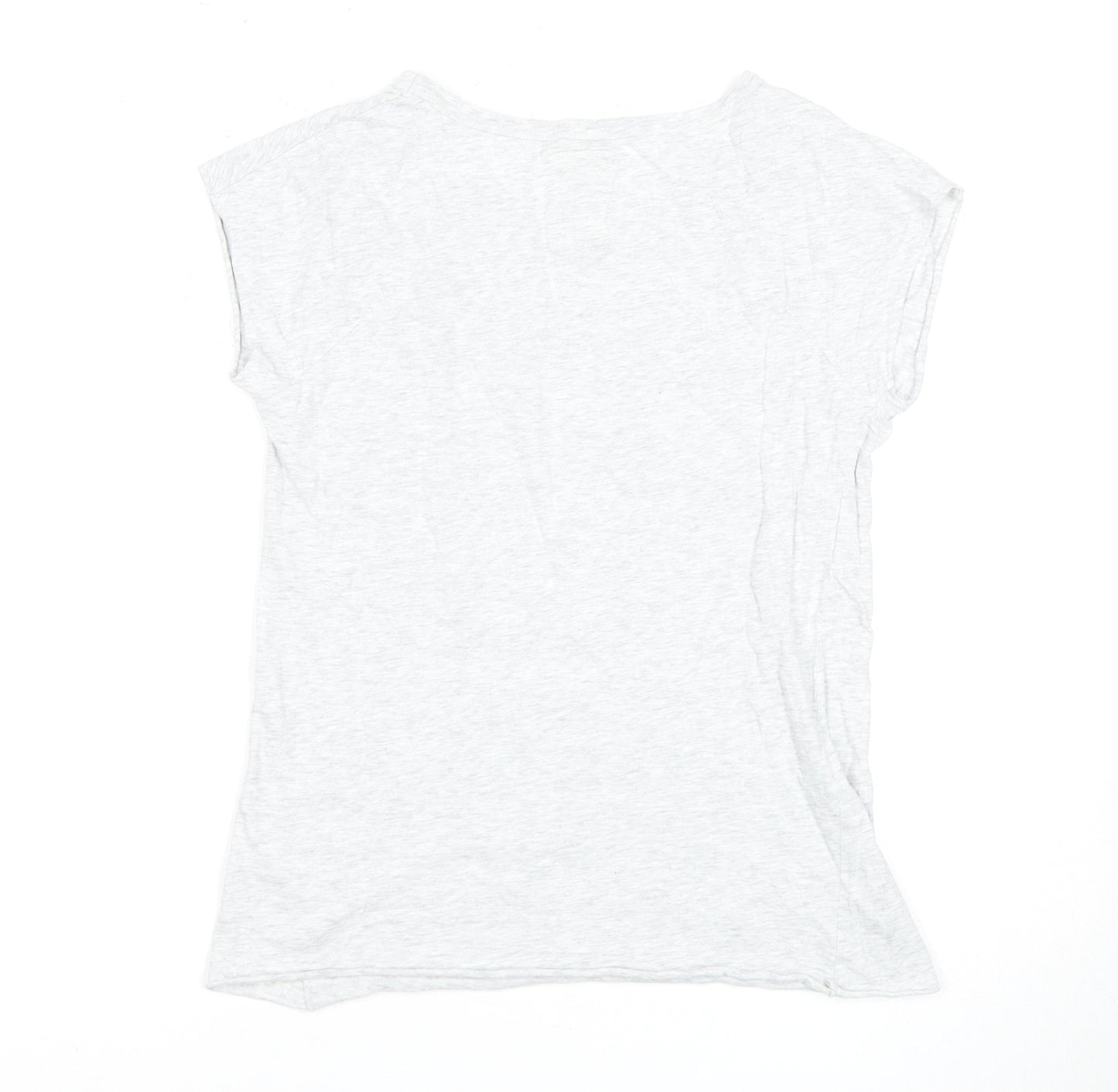 Trafaluc Women's M White T-Shirt Short Sleeve Casual
