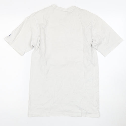 Champion Men's Small White Graphic Print T-Shirt