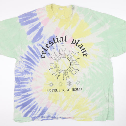 Celestial Tie-Dye T-Shirt for Unisex Adults, M