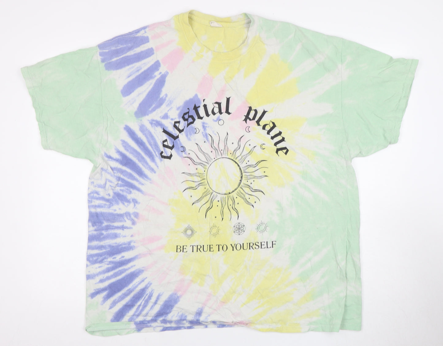 Celestial Tie-Dye T-Shirt for Unisex Adults, M