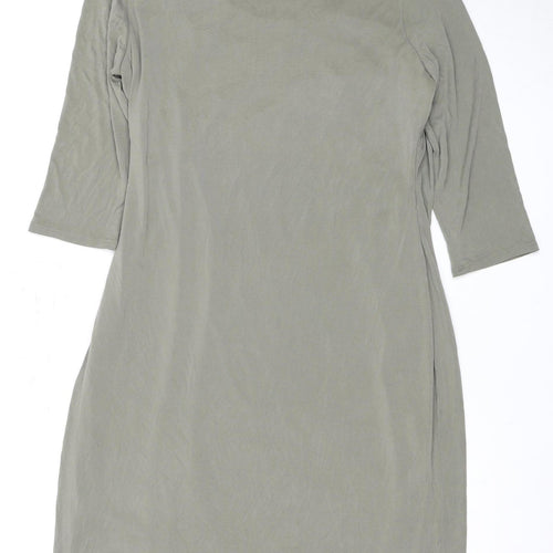 Marks and Spencer Women's Green Dress, Size 16