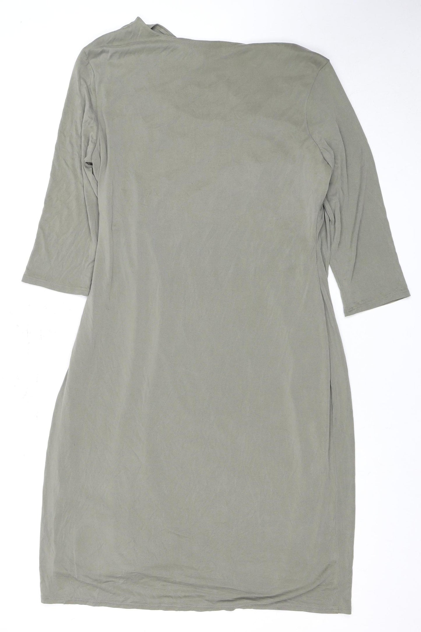 Marks and Spencer Women's Green Dress, Size 16