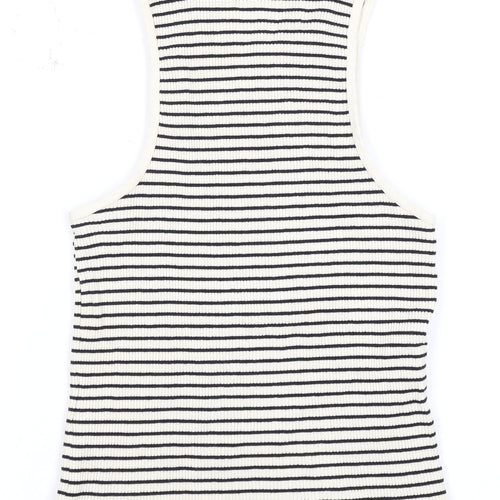 MNG Women's Striped Sleeveless Tank Top