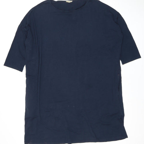 Hush Blue Women's Top Size 12, Casual Short Sleeve