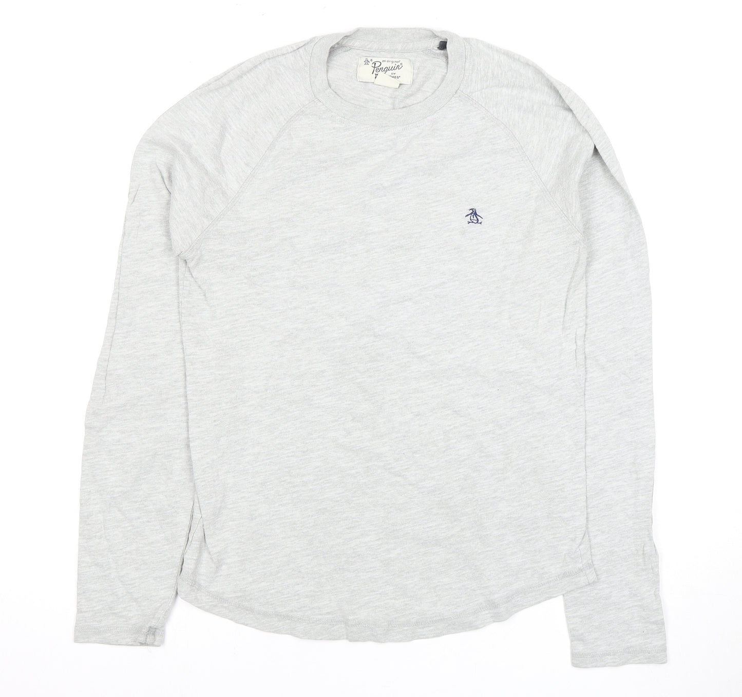 Original Penguin Men’s Grey Long Sleeve T-Shirt S