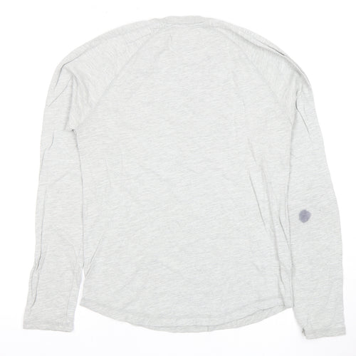 Original Penguin Men’s Grey Long Sleeve T-Shirt S