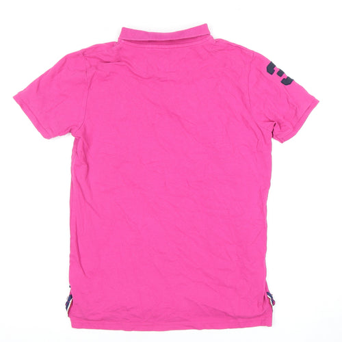 U.S. Polo Assn. Girls Pink Polo Shirt 13-14 Years