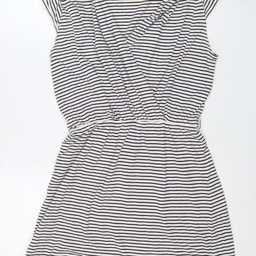 People Tree Women's Striped Shift Dress, Size 12