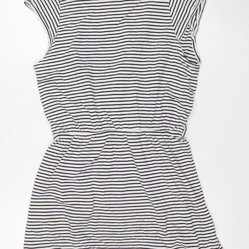 People Tree Women's Striped Shift Dress, Size 12