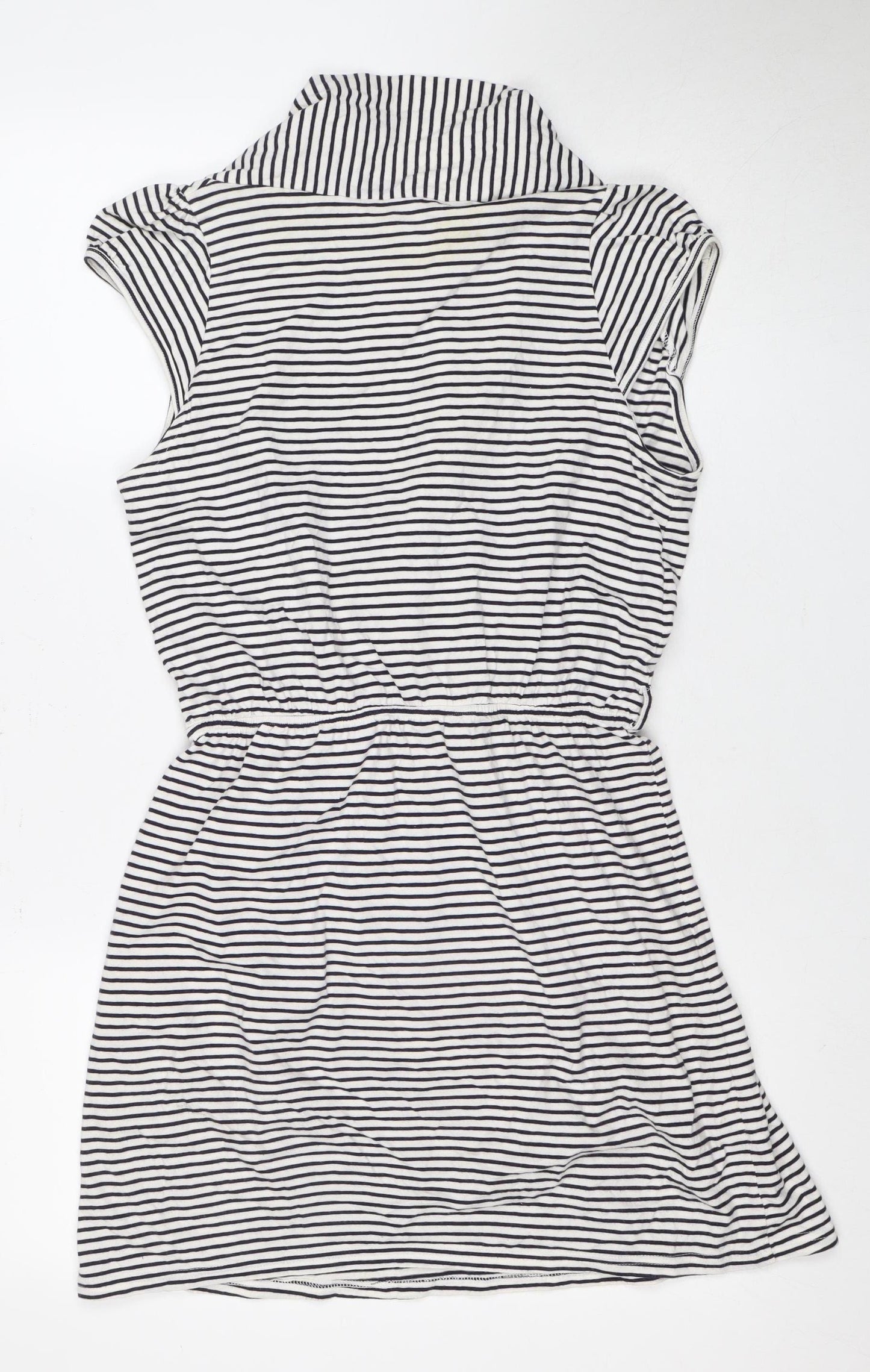 People Tree Women's Striped Shift Dress, Size 12