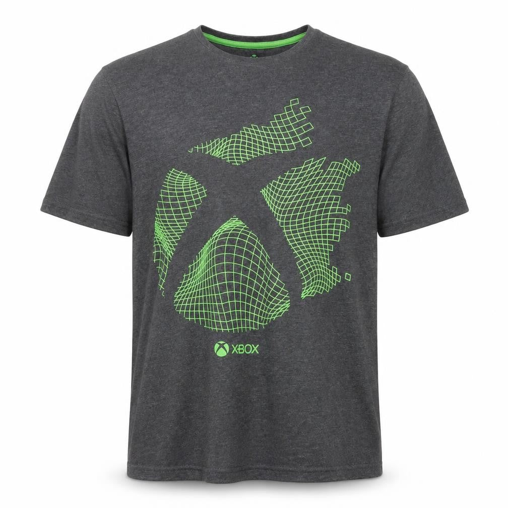 DIFUZED Men's Xbox Grey T-Shirt L - Gaming Graphic Tee