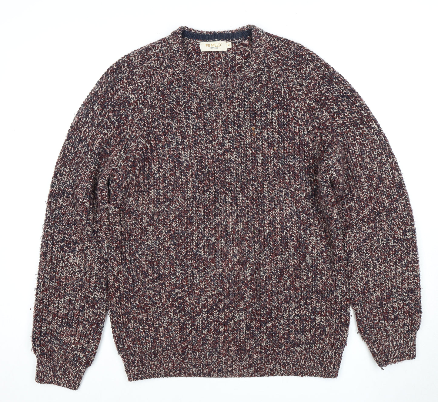 PG Field Men's Multicoloured Knit Pullover Jumper M