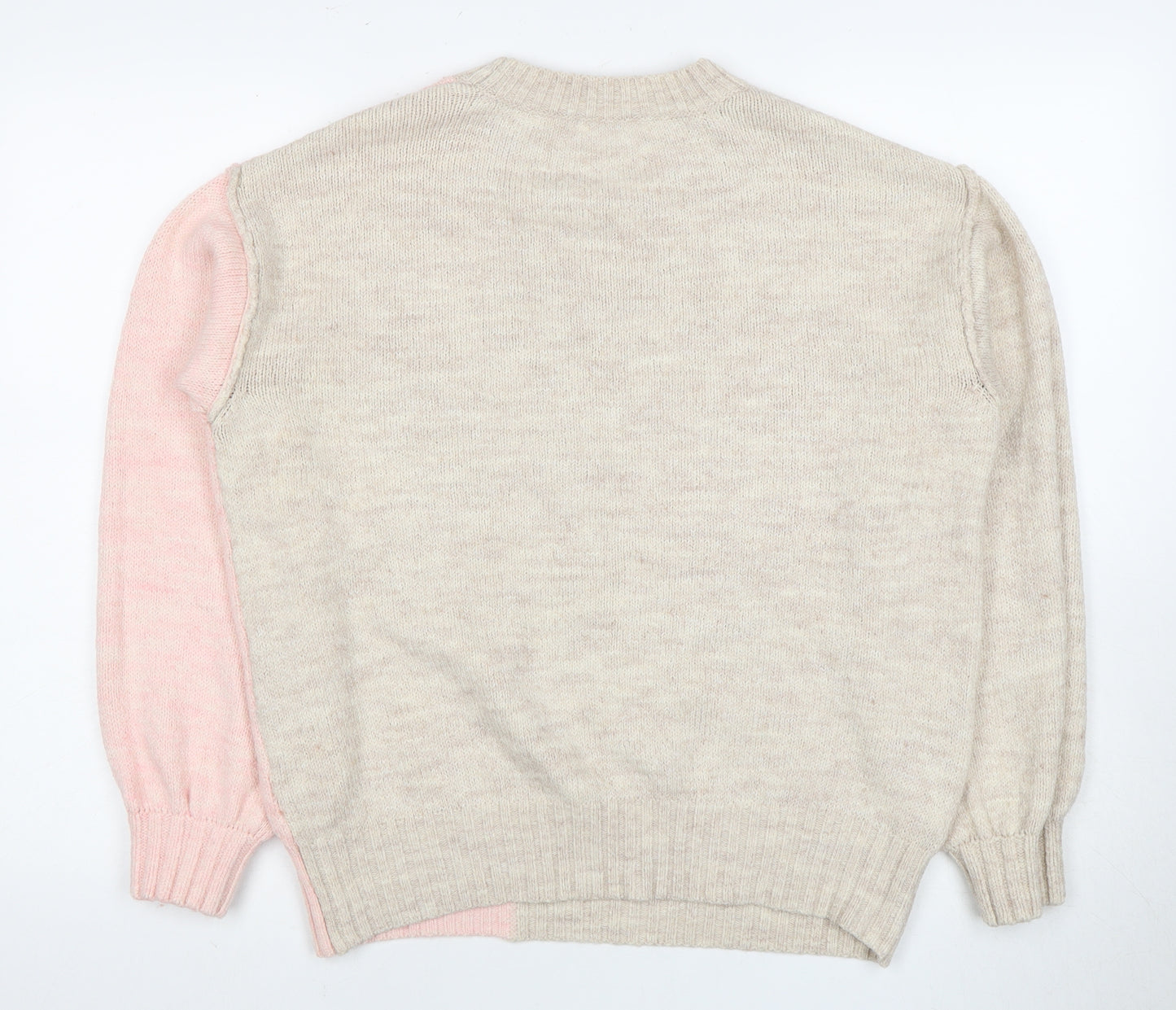 Next Women's Multicoloured Wool Pullover Jumper M