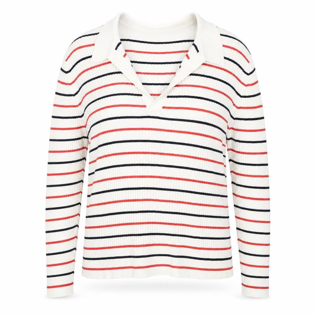Front view of Marks & Spencer Women Multicoloured Pullover L