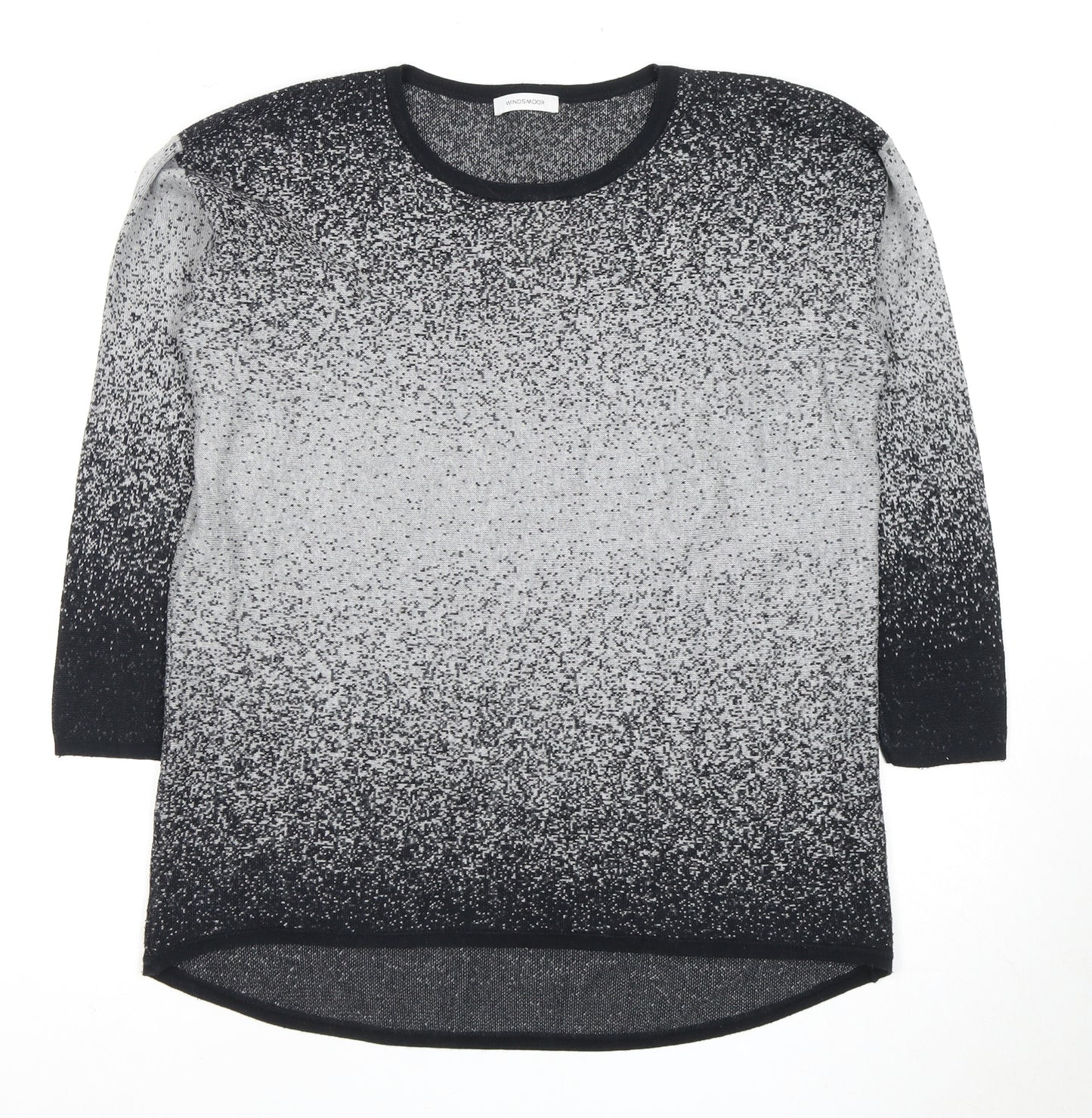 Windsmoor Women's Black Small Pullover Jumper