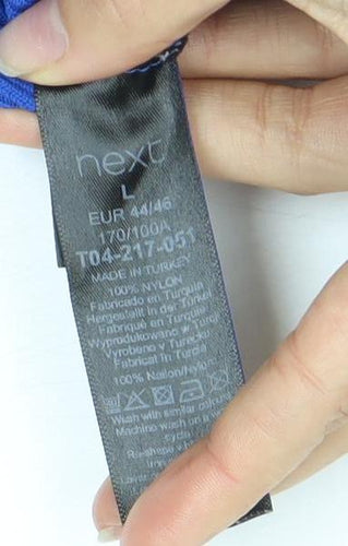 Next Women's Blue Long Sleeve Jersey Top - L