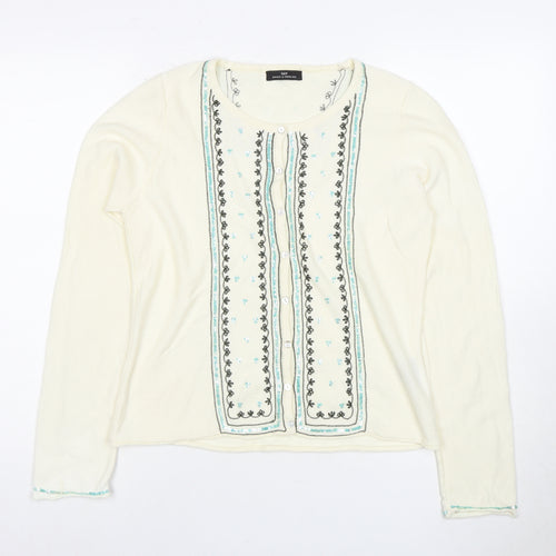 Day Birger et Mikkelsen Women's Ivory Cardigan M