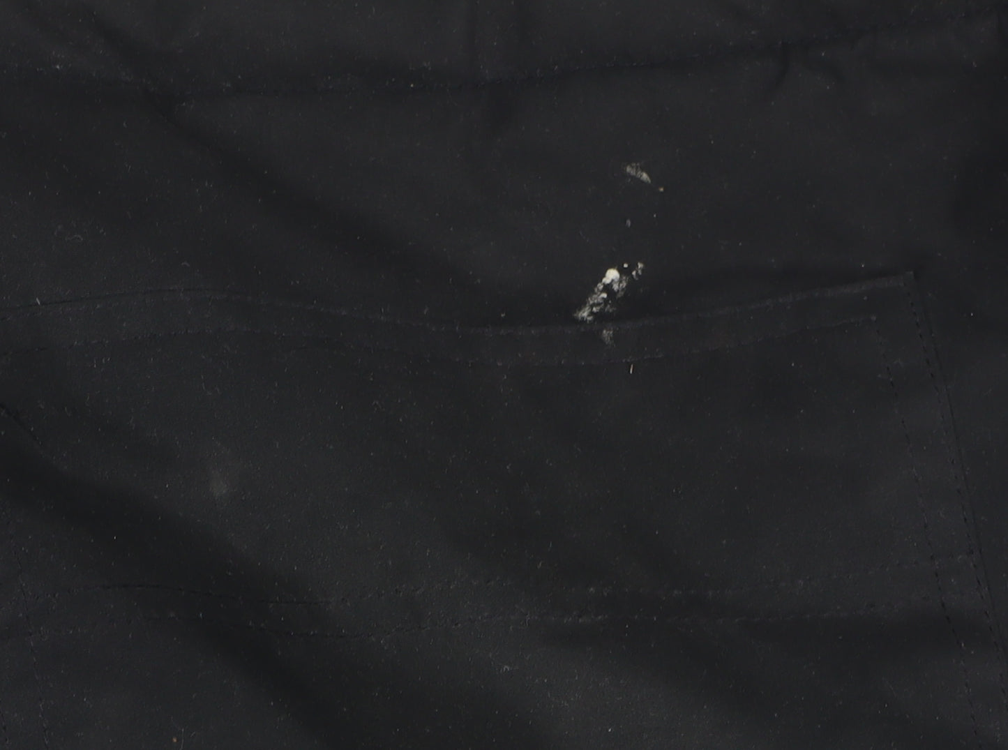 Aldon Men's Black L Jacket, Stand-Up Collar, Regular Fit