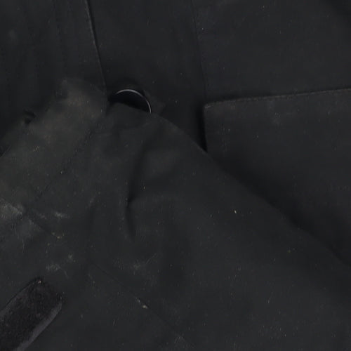 Aldon Men's Black L Jacket, Stand-Up Collar, Regular Fit