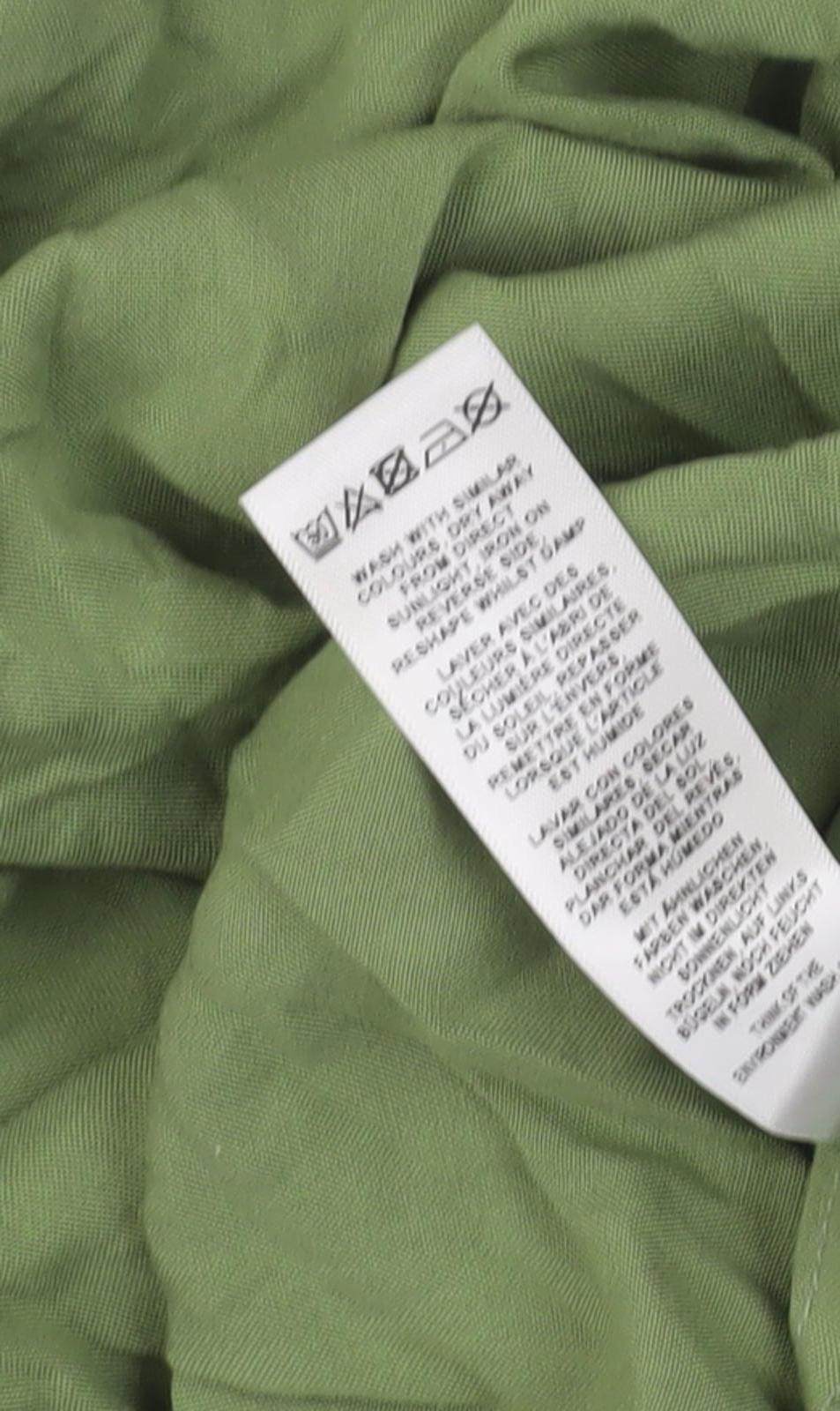 ASOS Women’s Green Maxi Dress, Size 8, Casual, Open Back