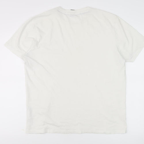 Champion Men's White T-Shirt L Regular Fit