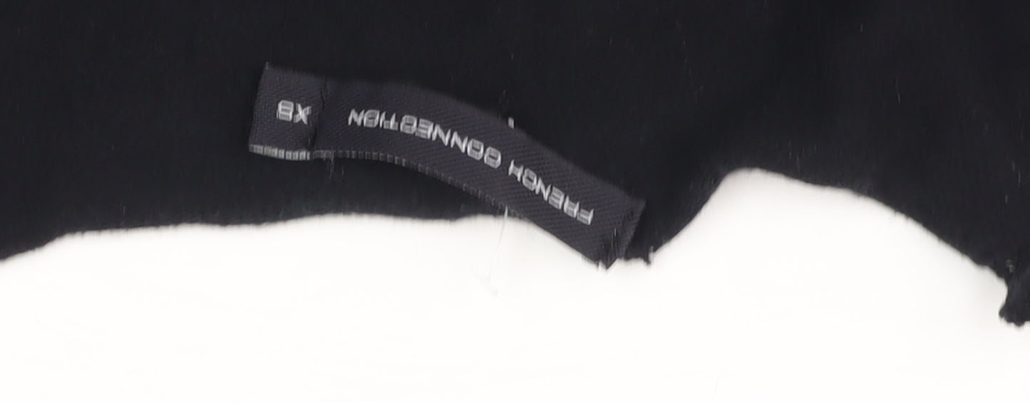 French Connection Men's Black XS Pullover Jumper