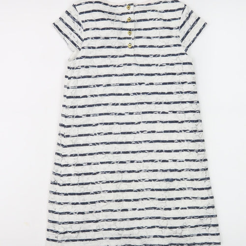 Hampton Republic Girls Navy Stripe T-Shirt Dress Size 12