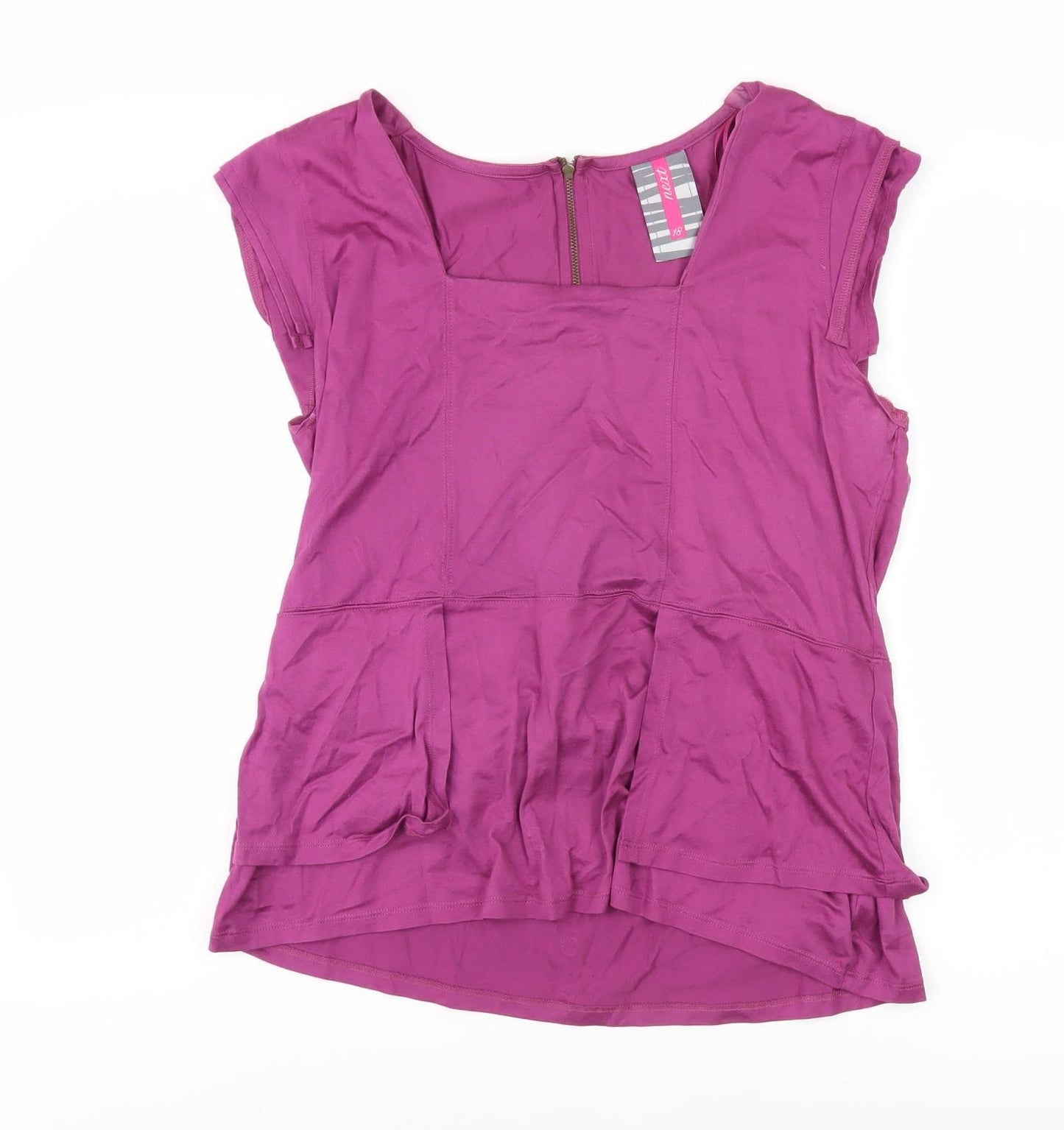 Next Women's Purple Top, Size 18, Casual Cotton