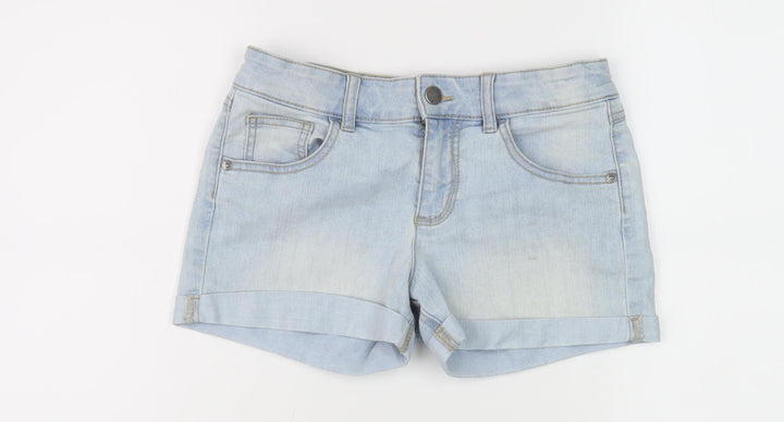 Benetton Girls Blue Denim Cut-Off Shorts XL