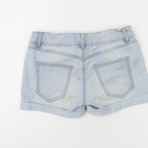 Benetton Girls Blue Denim Cut-Off Shorts XL